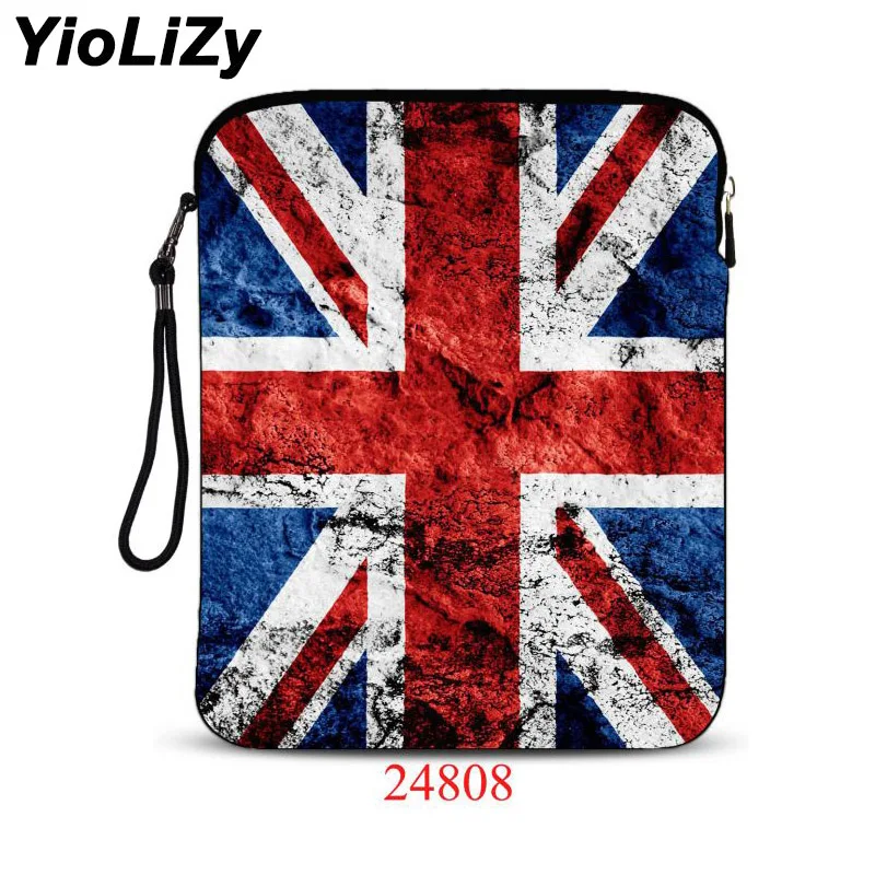 

9.7 10.1 inch Universal tablet case mini notebook Cover Ultrabook protective sleeve rose print smart laptop bag pouch IP-24808