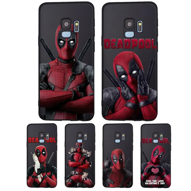 US $1.01 Marvel Deadpool For Samsung Galaxy S6 S7 Edge S8 S9 S10 S10e Plus Lite Note 8 9 A20 A30 A40 A50 A70