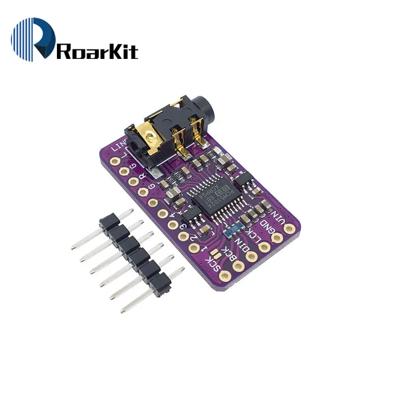 Интерфейс I2S PCM5102 DAC декодер модуль проигрывателя для Raspberry Pi pHAT плата формата