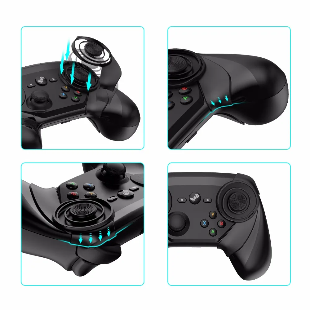 Thumb Stick для регулятора пара, Touch Pad Stick Analog Stick с точным управлением движения для регулятора пара