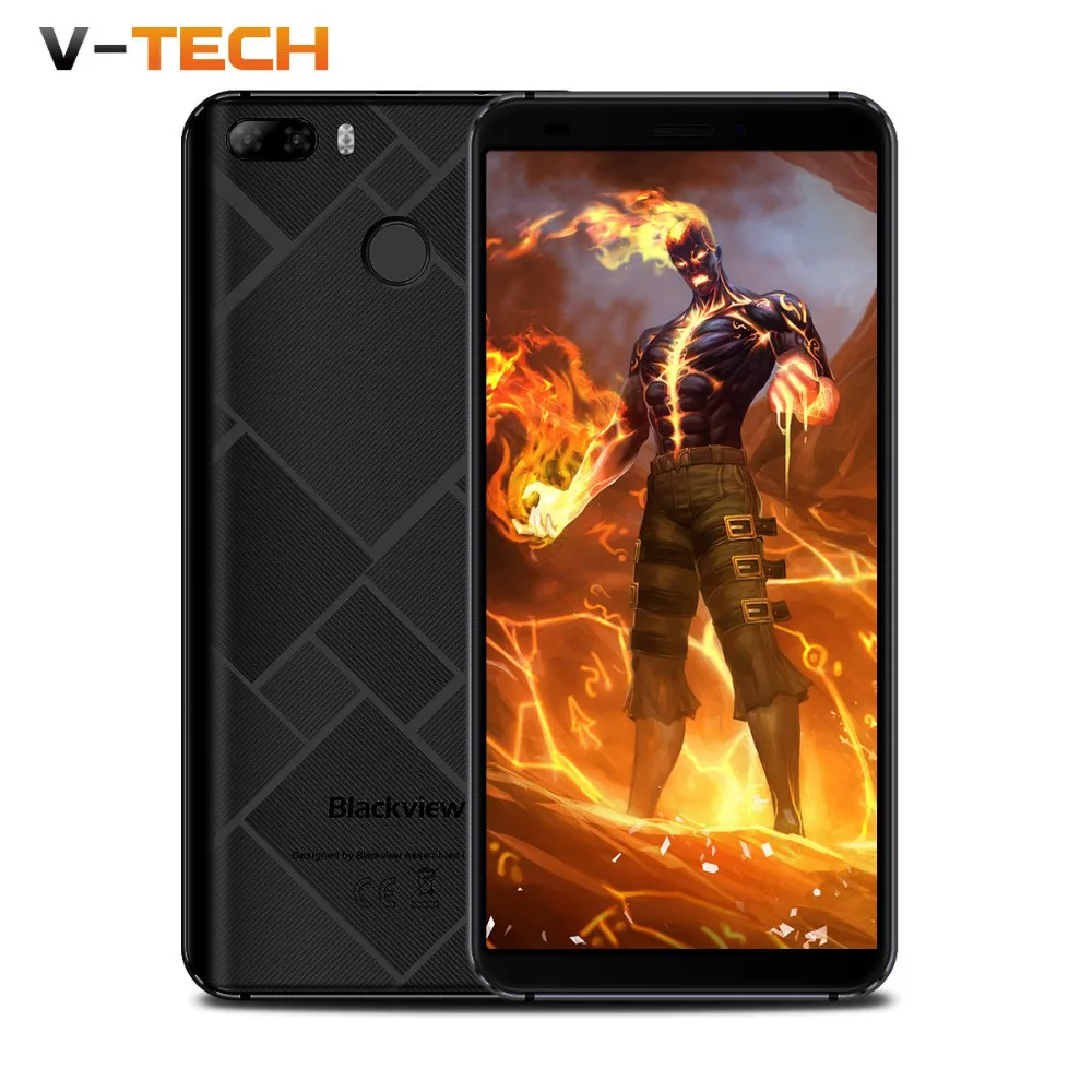 Blackview S6 5 7 Inch 18 9 HD Full Sceen 2GB 16GB Smartphone MT6737VWH Quad Core