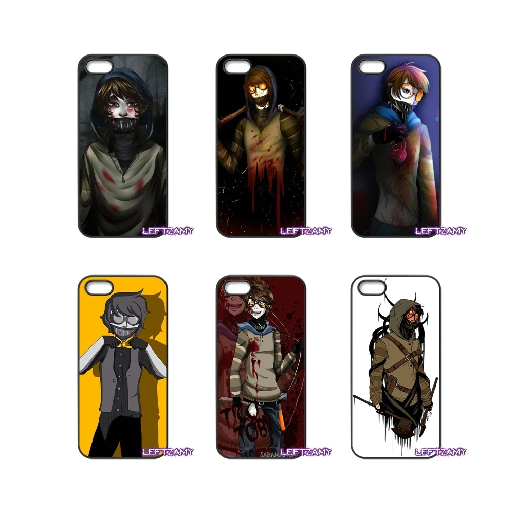 US $4 96 |Creepypasta Ticci Toby x reader Phone Case Cover For Samsung Galaxy Note 2 3 4 5 8 S2 S3 S4 S5 MINI S6 S7 edge Active S8 Plus-in