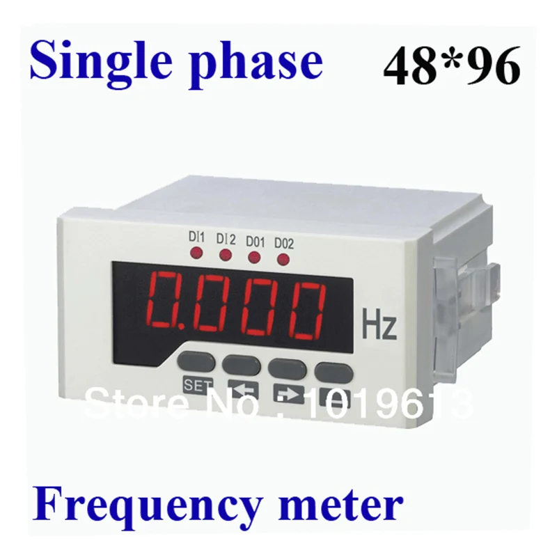 Однофазный частотомер цифровой счетчик светодиодный дисплей интеллектуальный счетчик