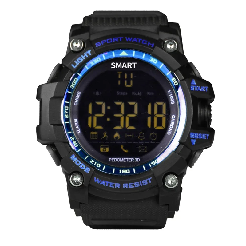 New MNWT Brand Mens Sport Watch 5ATM Waterproof Outdoor Activity Watches Fashion Clock Men Casual Digital Men Wristwatches Male 