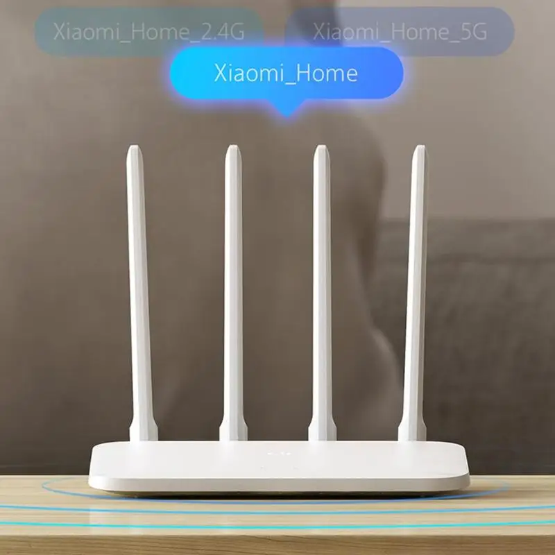 Xiaomi Mi роутер 4A гигабитная версия 2,4 ГГц 5 ГГц WiFi 1167 Мбит/с WiFi ретранслятор 128 Мб DDR3 с высоким коэффициентом усиления 4 антенны Сетевой