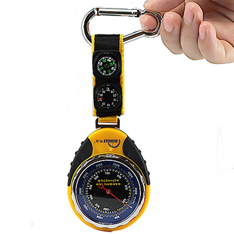 4 in 1 Digital Mini Compass Altimeter Barometer Meter Scale with
