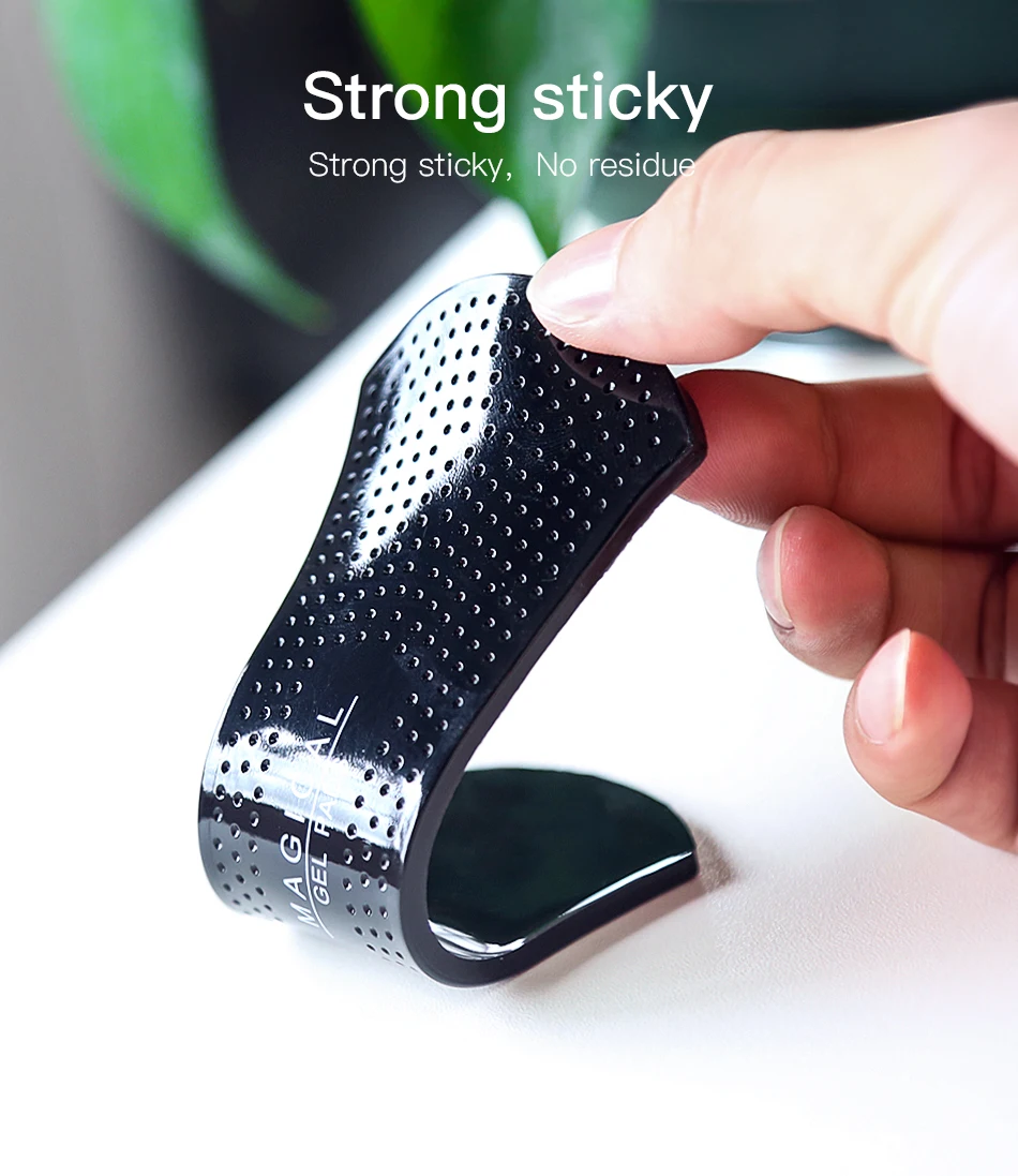 !ACCEZZ Washable Magic Pad Car Phone Holder Universal Sticker Multi-Function Mobile Phone Stand For iPhone ipad Flexible Gel Pad (5)