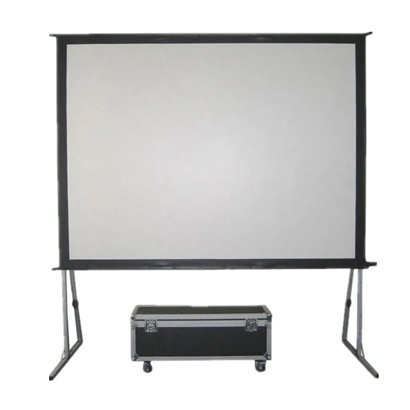 200 inch 43, 4K Ultra HD Ready Portable Foldaway Movie Theater Rear