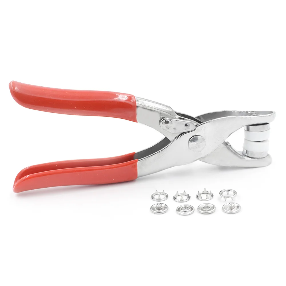

9.5mm Prong buckle installation tool. Children button tool. Snaps mold. Hand pressure clamp. Button clamp. Pressure deduction.
