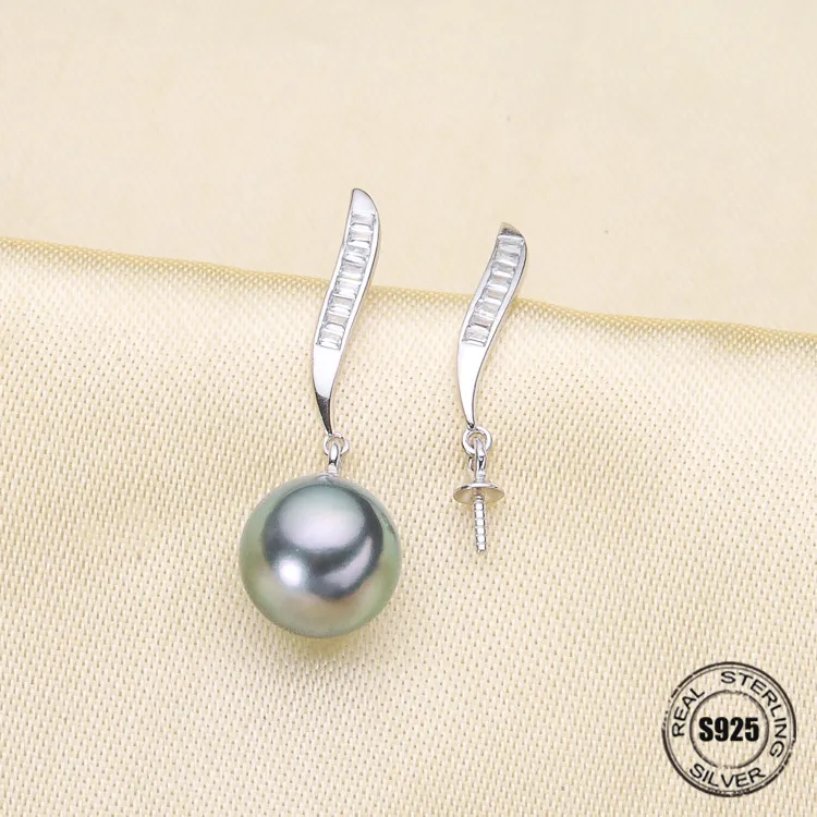 Fashion Pearl Earrings Accessories 925 Sterling Silver