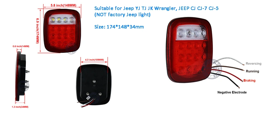 size CJ YJ