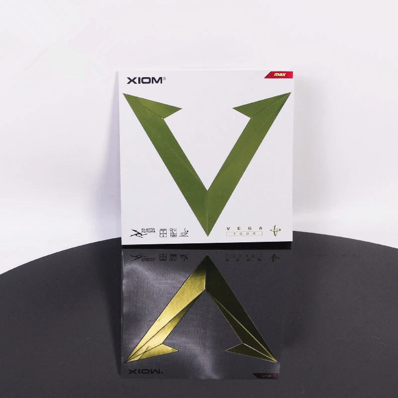 تنس طاولة المطاط XIOM 2018 جديد فيغا جولة الكربون الإسفنج بينغ بونغ المطاط اكسسوارات تنيس دي ميسا