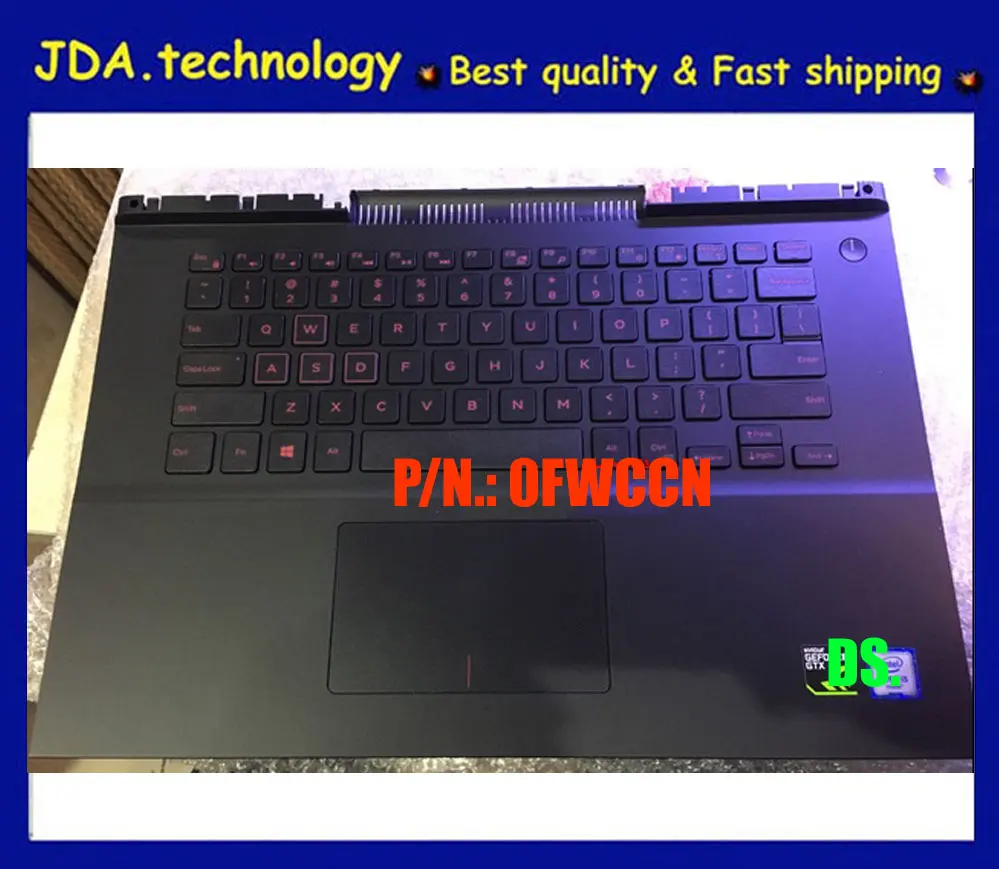 Wellendorff Geniune для DELL INSPIRON 14-7000 14 7466 7467 палмрест верхняя крышка Клавиатура США тачпад 0 FWCCN