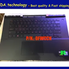 Wellendorff Geniune для DELL INSPIRON 14-7000 14 7466 7467 палмрест верхняя крышка Клавиатура США тачпад 0 FWCCN