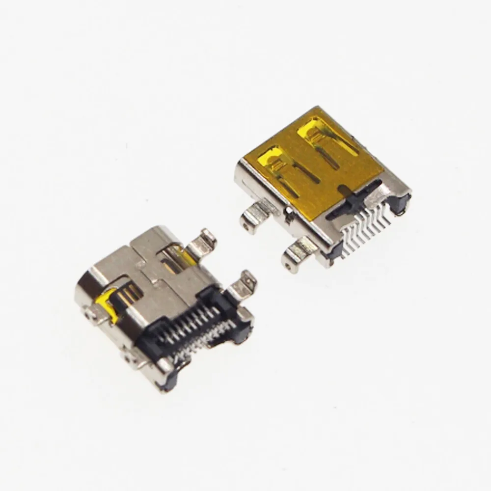 10 шт. Micro HDMI порт Jack 19P тонущие пластины цифровой интерфейс продукта