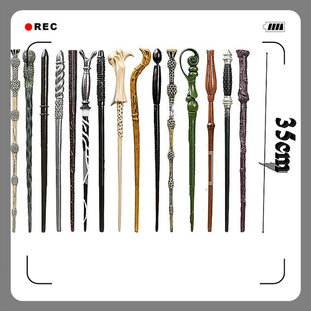 

Top Quality Anime Figure Severus Snape Magic Wand With Gift Box Cosplay Game Prop Collection Harries Potter Toy Stick