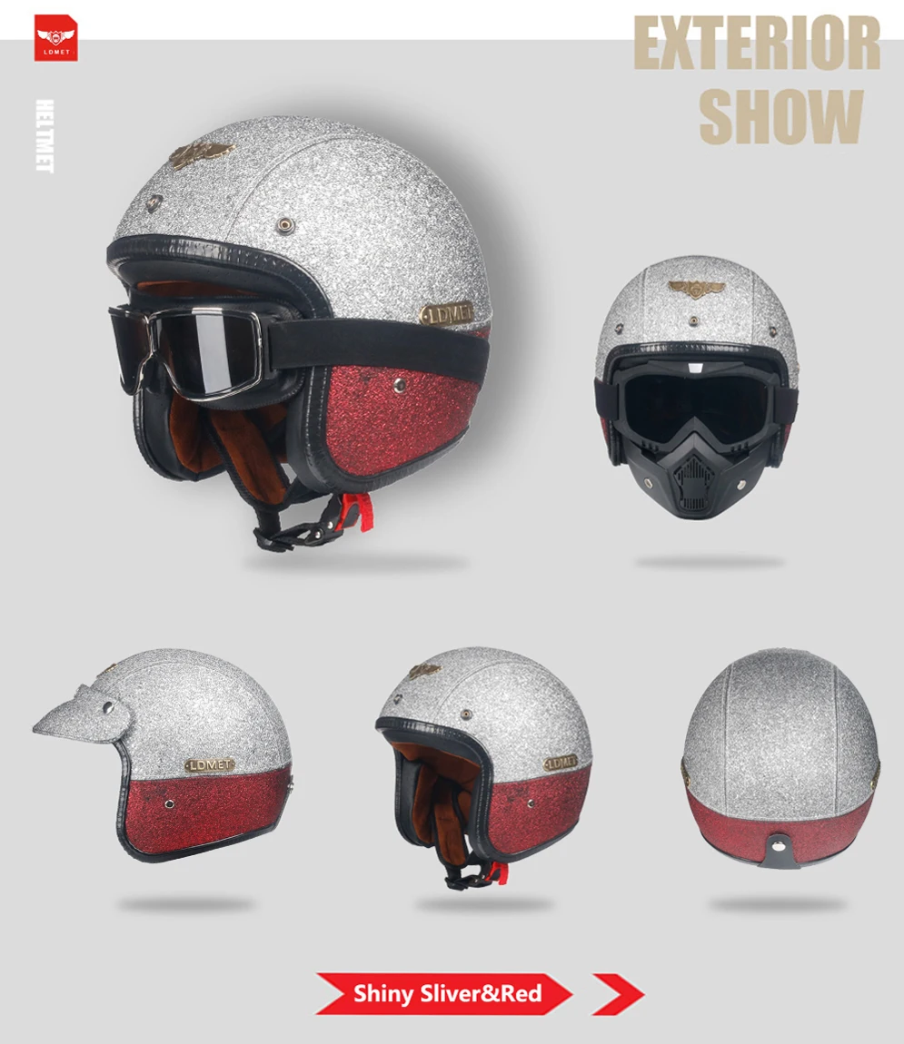 Кожа PU casco moto Винтаж moto rcycle шлем capacetes de moto ciclista панк кафе гонщик открытый лицо Камуфляж