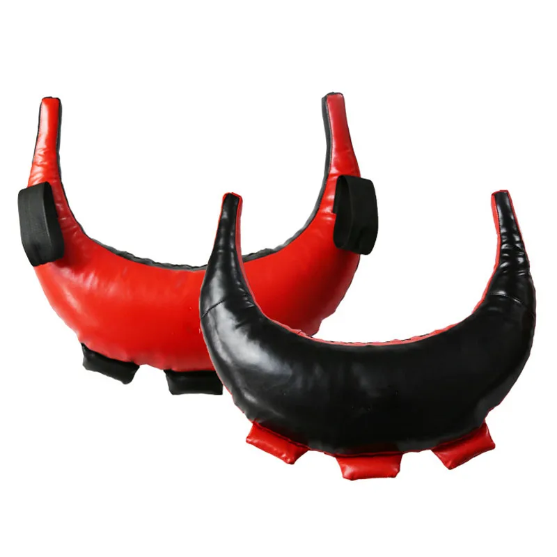 Training MMA Boxing Bag Muay Thai Sanda Sandbag PU Leather Bulgarian Bag Gym Weight Strength Workout Power Bag(Empty) Training MMA Boxing Bag Muay Thai Sanda Sandbag PU Leather Bulgarian Bag Gym Weight Strength Workout Power Bag(Empty)