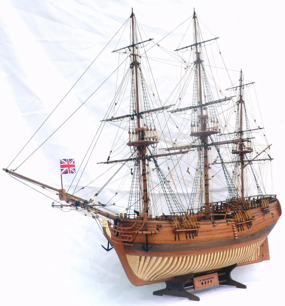 ZHL model ship kit DRUID 1776 KM02ship watermodel cars die castmodel