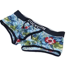 Сексуальное мужское нижнее белье, боксеры, шорты с принтом, прозрачные, дышащие, низкая посадка, с мешочком, трусы, cueca ropa interior hombre L-3XL