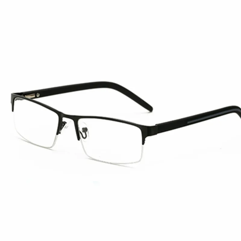 

Brand Retro Reading Glasses Men 1.0 -4.0 Anti-fatigue Stainless Steel Spring Hinges Frame Glasses Gafas De Lectura