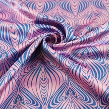 Шелковистый материал Шармез, мягкий полиэстер, сатин, ткань с принтом