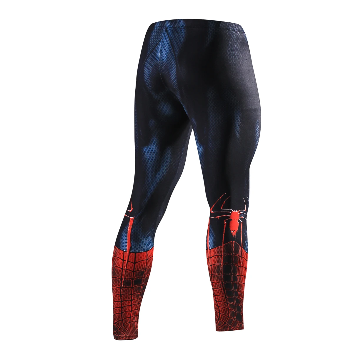 Men Skinny Compression Pants Superman 