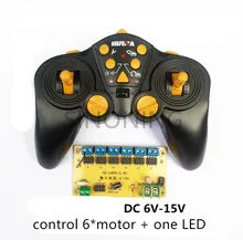 12 CH high power 2 4G remote control and receiver car ship Tank excavator DIY 6