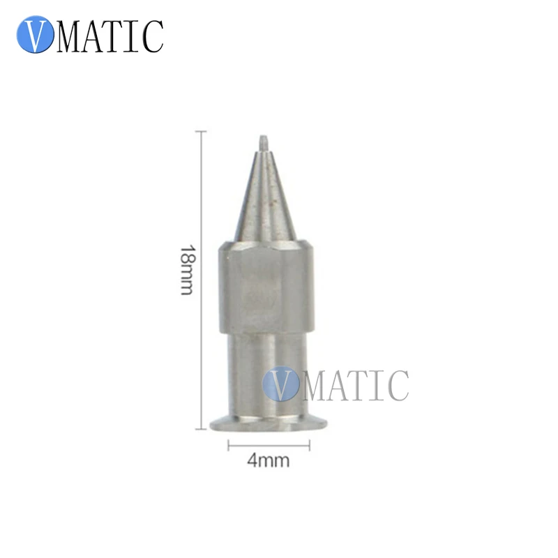Конические иглы из нержавеющей стали сопла диаметр 0,70 мм Металлические высокоточные дозирующие наконечники иглы игла дозатора