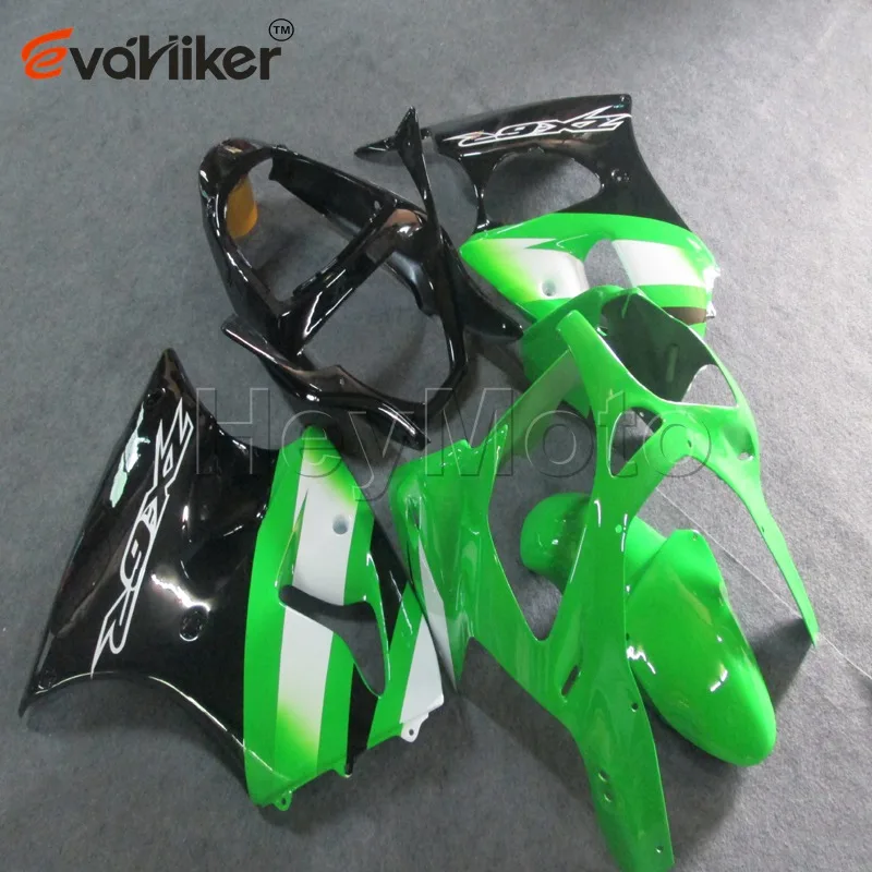 ABS Пластик обтекатель для ZX6R 00-02 ZZR600 05-08 2005 2006 2007 2008+ болты+ рисунок синий литья под давлением H2 - Цвет: G