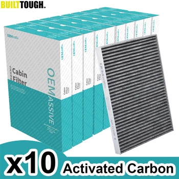 

10x Car Accessories Pollen Cabin Air Filter Activated Carbon For Nissan Dualis Qashqai J10 Sentra B16 X-Trail T31 2007 2008 2009