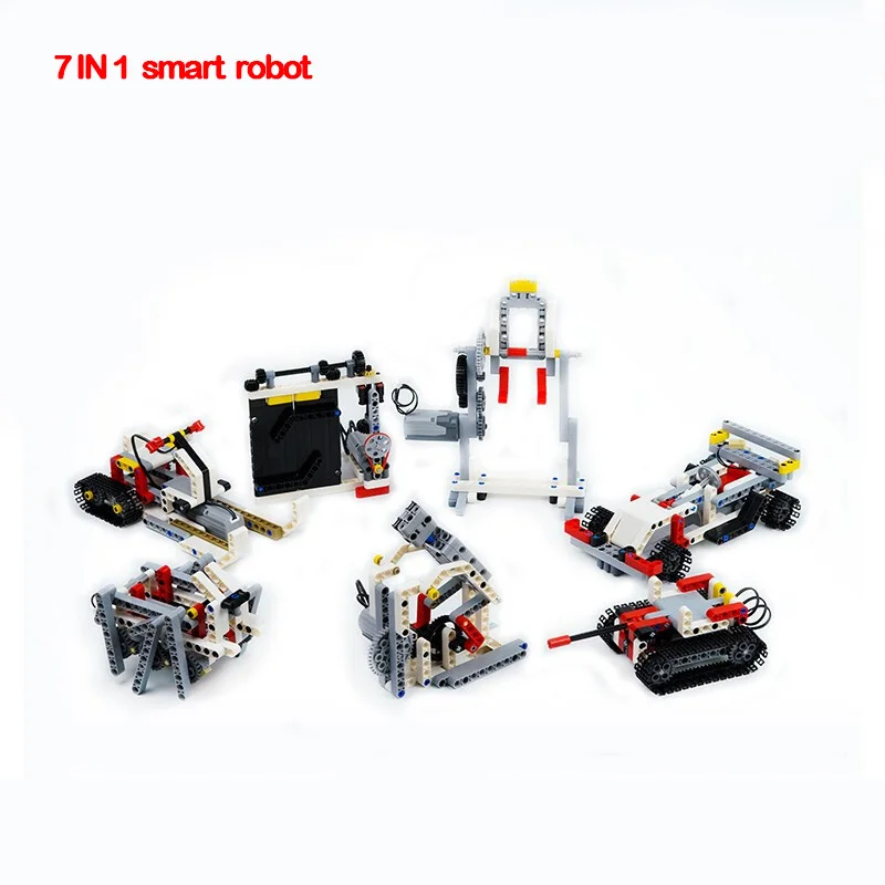 

Intelligent Building Block Robot Compatible with Legoed Education Induction Electric Assembling Educational Toys D2