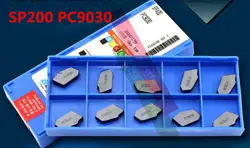 SP200/SP300/SP400 PC9030 отрезки карбидные вставки, отрезки пластины для СПб пробор лезвие, подходит для Нержавеющая сталь