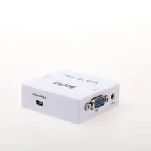 Мини VGAto HDMI конвертер 1080 p