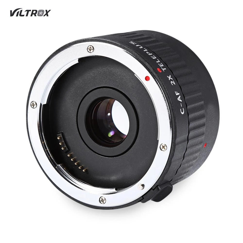 Original Lens Adapter Viltrox C AF 2X Magnification Teleplus Teleconverter Lens for Canon EF Mount Lens