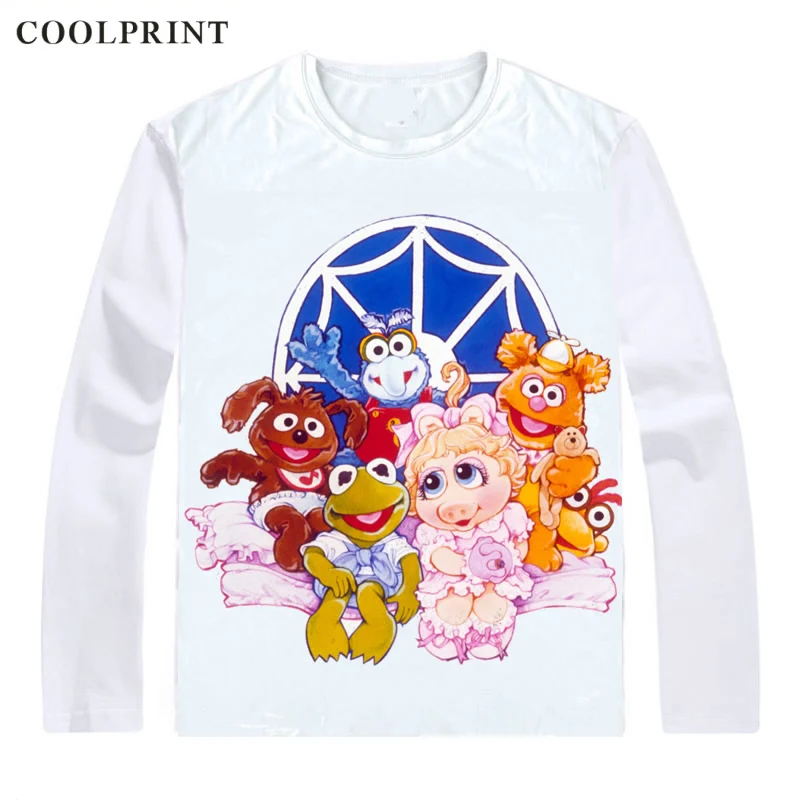 Style 19 Muppets/футболка; Miss Pig Statler And Waldorf; модная футболка; аниме; футболка на заказ; Повседневная Винтажная футболка с длинными рукавами и принтом - Цвет: Style 19