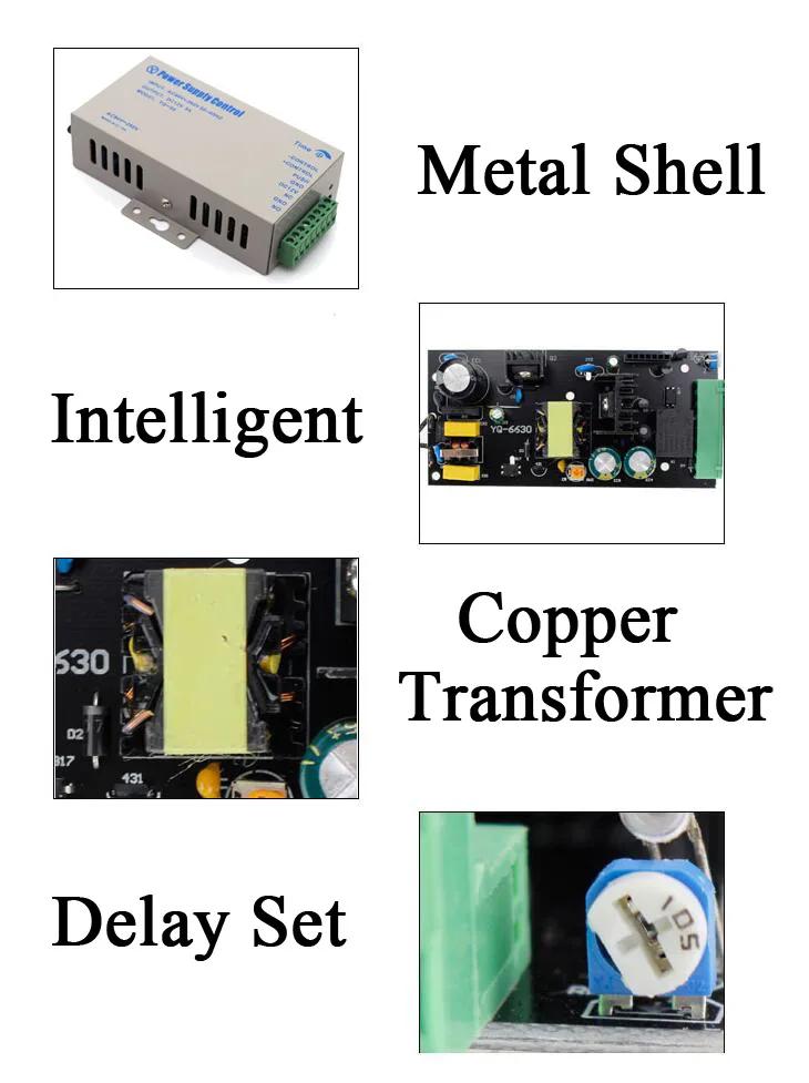 DC 12V система контроля допуска к двери переключатель питания 3A 5A AC 110~ 240V для RFID отпечатков пальцев устройство контроля доступа