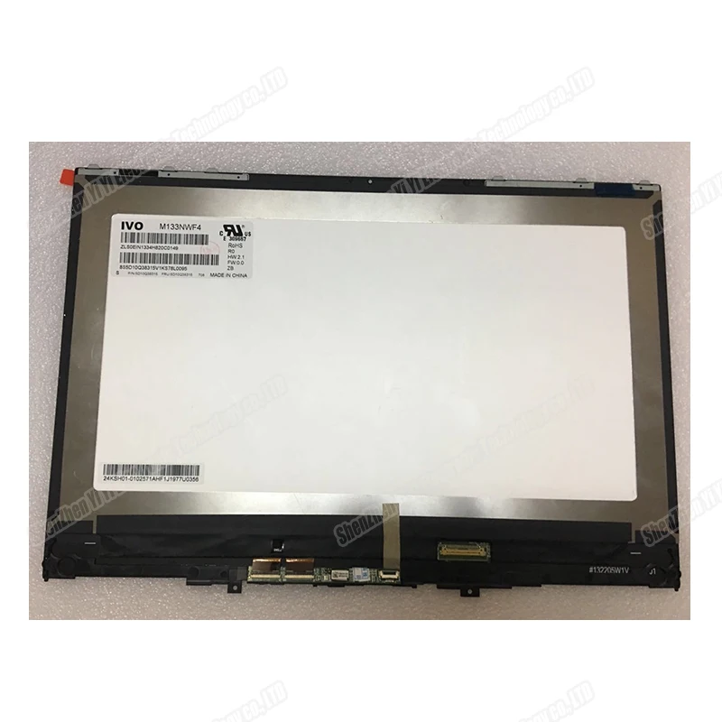 

13inch For lenovo YOGA 730-13 LCD Screen Touch Digitizer Assembly Yoga 730 13 YOGA 730-13IKB 1920*1080 With frame bezel