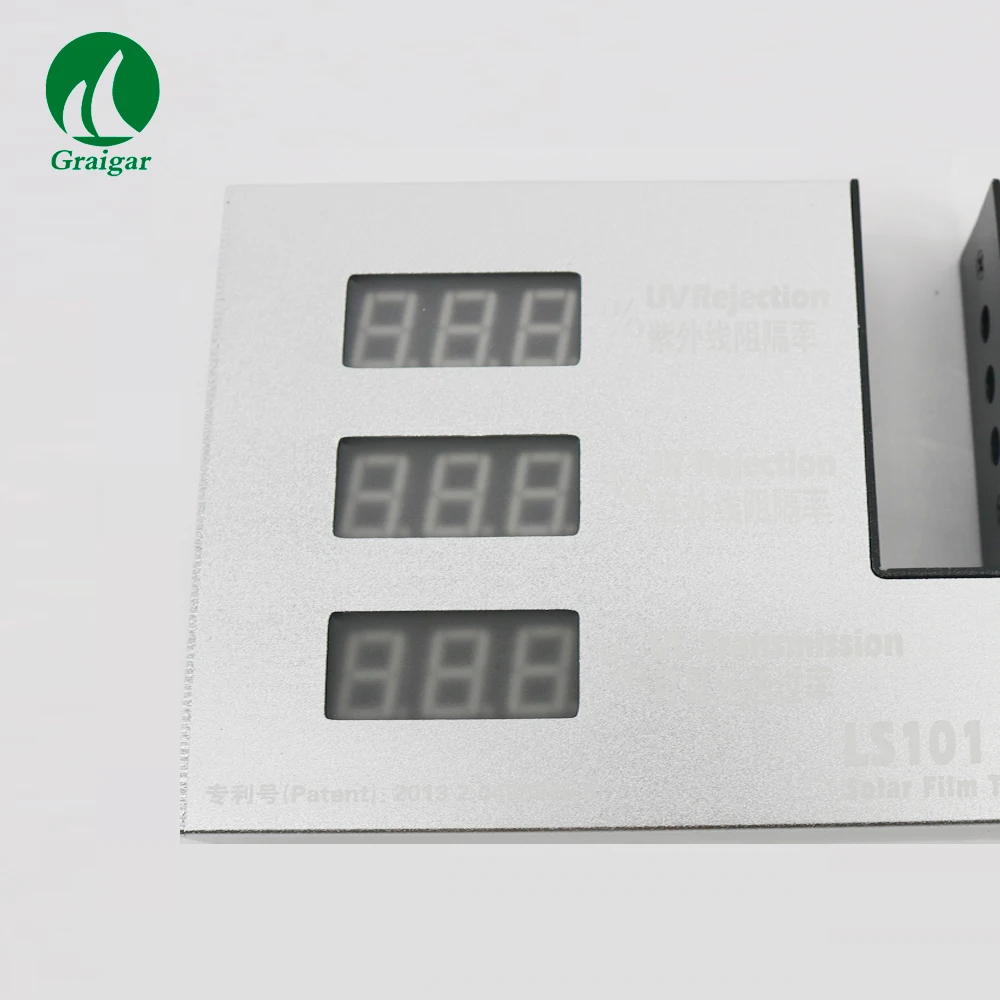 LS101 измеритель передачи солнечной Пленки Тестер UV 365nm VL 380 760nm IR 950nm|Блескомеры| |
