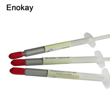 

Enokay 100pcs set Silver Paste CPU Processor VGA Card Thermal Paste Heaksink Compounds