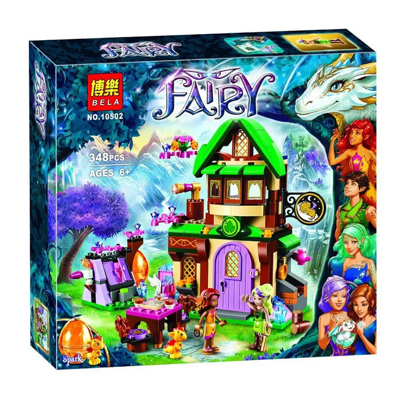 

Bela Elves The Starlight Inn 41174 Model Building Blocks Toy Compatible with Legoingly Elves Bricks Set
