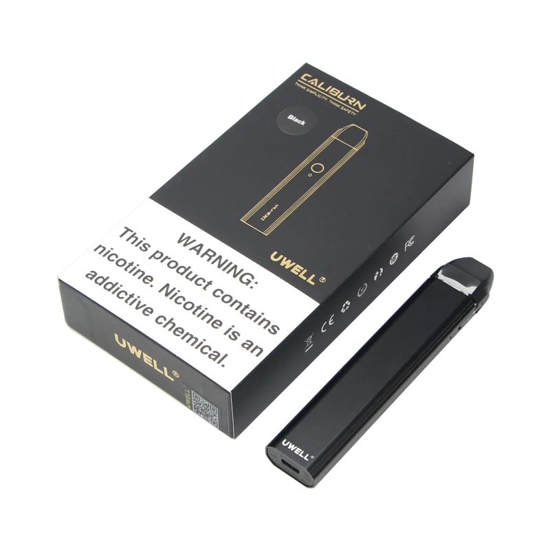 Оригинальный комплект электронной сигареты UWELL Caliburn Pod аккумулятор 520 мА/ч вейп