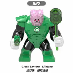 XH 892 Супер Герои 7 см большой размеры Бесконечность войны Мстители зеленый фонари Kilowong танос Кирпичи Строительные Конструкторы детский