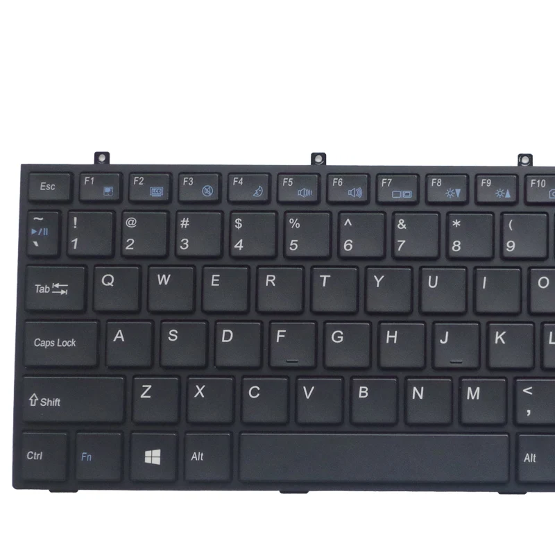 Ohne Rahmen für Clevo W370ET Tastatur Keyboard ohne Beleuchtung DEUTSCHE