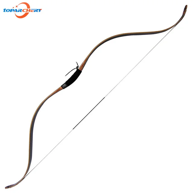 Cheap Traditional Hunting Archery Recurve Bow 35lbs 40lbs Laminated Wooden Long Bow 52inch Length for Training Practice Sport Games