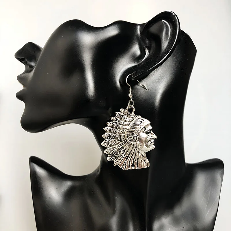 Jhumki Gypsy индийские женские ювелирные изделия ox eye тайские серебряные