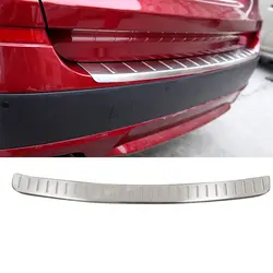 2014 2015 2016 для BMW X3 F25 Наружный сзади бампер занос гвардии подоконник плиты Нержавеющая сталь 1 шт