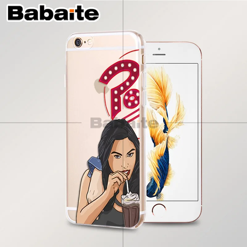 Babaite American TV Series Riverdale Betty and Veronica Friendship phone Case for Apple iPhone 8 7 6 6S Plus X XS max 5 5S SE XR