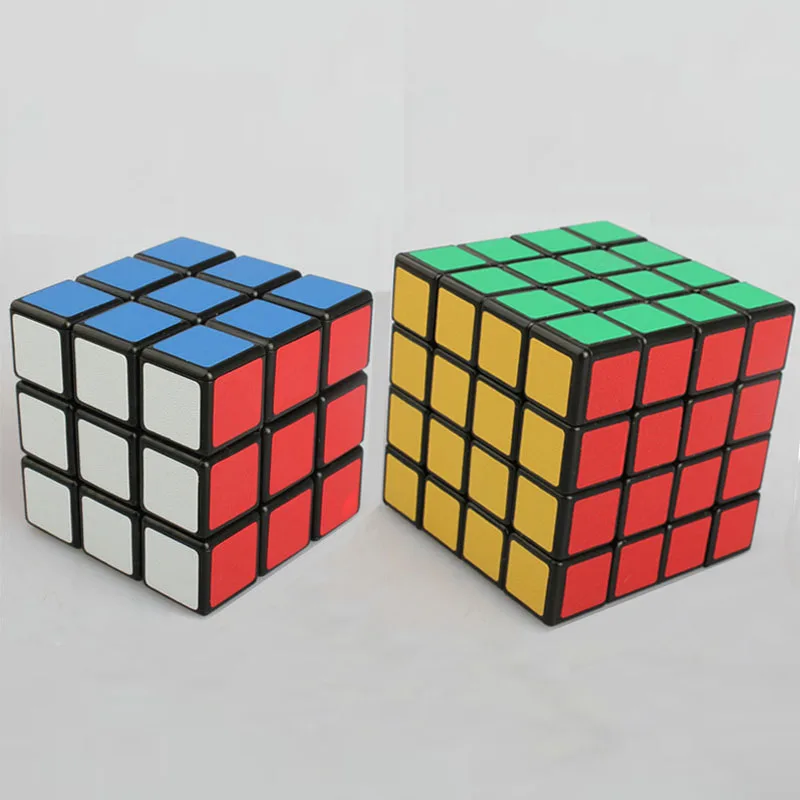 

2pcs Puzzle Magic Cube Set 3x3x3 and 4x4x4 Professional Shengshou Speed Rubik Cube Toy