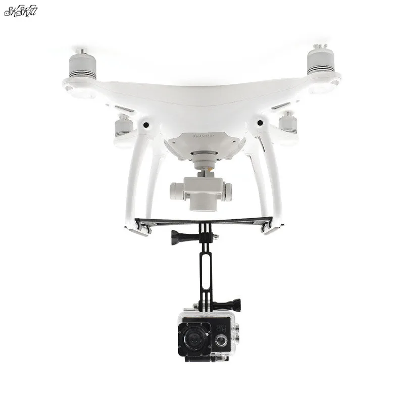 For Gopro Hero 6 5 4 3 & osmo action & Panoramic camera Mount Holder Landing gear For DJI Phantom 4 4 PRO/Adv drone Accessories
